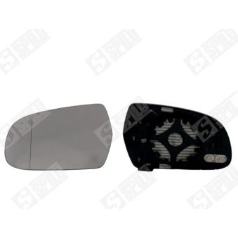 Verre de rétroviseur, rétroviseur extérieur SPILU 10237 pour AUDI A3 1.2 TSI - 105cv