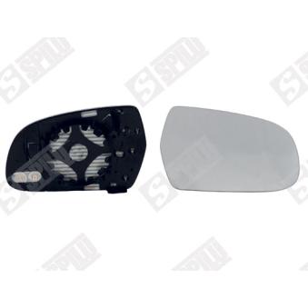 Verre de rétroviseur, rétroviseur extérieur SPILU [10238]