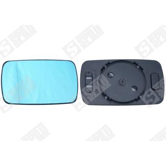 Verre de rétroviseur, rétroviseur extérieur SPILU [10403]