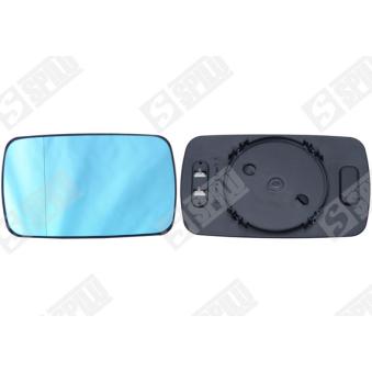 Verre de rétroviseur, rétroviseur extérieur SPILU 10407