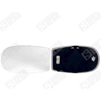 Verre de rétroviseur, rétroviseur extérieur SPILU [10821]