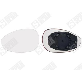 Verre de rétroviseur, rétroviseur extérieur SPILU [10873]