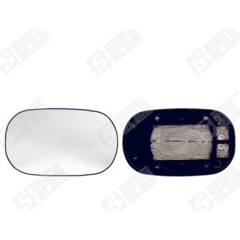 Verre de rétroviseur, rétroviseur extérieur SPILU [10971]