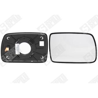 Verre de rétroviseur, rétroviseur extérieur SPILU 11402 pour PORSCHE 944 1.0 - 61cv