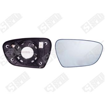 Verre de rétroviseur, rétroviseur extérieur SPILU [11418]