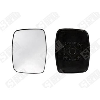 Verre de rétroviseur, rétroviseur extérieur SPILU [11826]