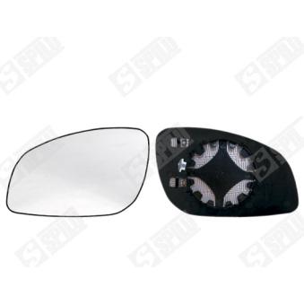 Verre de rétroviseur, rétroviseur extérieur SPILU 12285 pour BMW Série 3 1.8 - 110cv