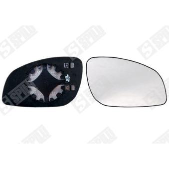Verre de rétroviseur, rétroviseur extérieur SPILU 12286 pour BMW Série 3 1.8 - 110cv
