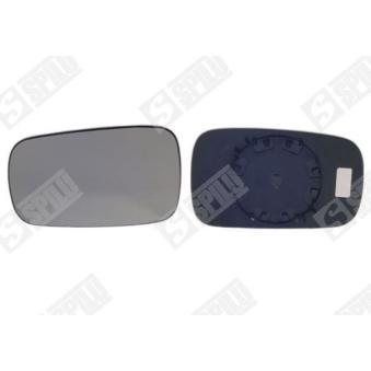Verre de rétroviseur, rétroviseur extérieur SPILU 12466 pour CITROEN C3 1.9 DCI - 110cv