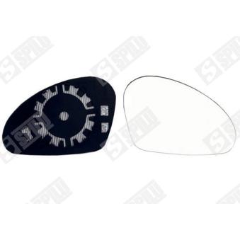 Verre de rétroviseur, rétroviseur extérieur SPILU [12738]