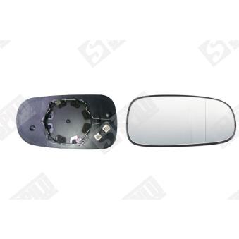 Verre de rétroviseur, rétroviseur extérieur SPILU 12752 pour SAAB 93 2.0 T - 175cv