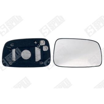 Verre de rétroviseur, rétroviseur extérieur SPILU 13418 pour MAZDA 323 2.0 D-4D - 110cv