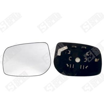 Verre de rétroviseur, rétroviseur extérieur SPILU 13428 pour TOYOTA YARIS D-4D - 90cv