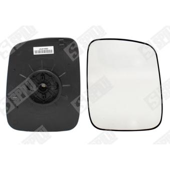 Verre de rétroviseur, rétroviseur extérieur SPILU 13502 pour FORD GRANADA 2.5 Syncro - 110cv