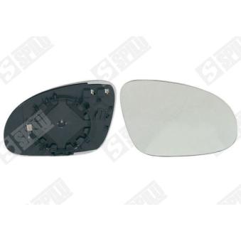 Verre de rétroviseur, rétroviseur extérieur SPILU 13538 pour CITROEN C15 2.0 TDI - 110cv