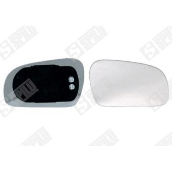 Verre de rétroviseur, rétroviseur extérieur SPILU [13570]