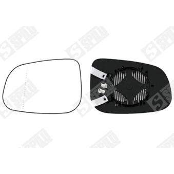 Verre de rétroviseur, rétroviseur extérieur SPILU 13633 pour BMW X3 1.6 D - 110cv