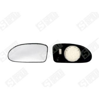 Verre de rétroviseur, rétroviseur extérieur SPILU 14003 pour FIAT BRAVA 1.4 - 75cv