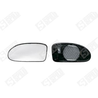 Verre de rétroviseur, rétroviseur extérieur SPILU 14007 pour FIAT BRAVA 1.4 - 75cv