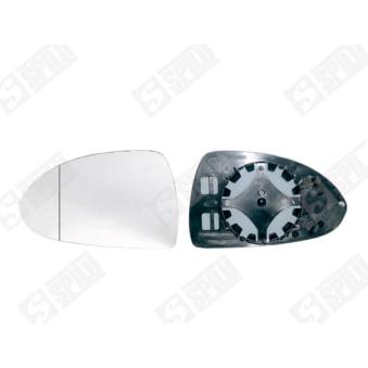 Verre de rétroviseur, rétroviseur extérieur SPILU 14105 pour OPEL CORSA 1.4 - 75cv