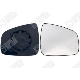 Verre de rétroviseur, rétroviseur extérieur SPILU 14302 pour DACIA DUSTER 1.5 DCI 4x4 - 110cv