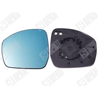 Verre de rétroviseur, rétroviseur extérieur SPILU 15001 pour LAND ROVER RANGE ROVER 3.0 D 4x4 - 249cv