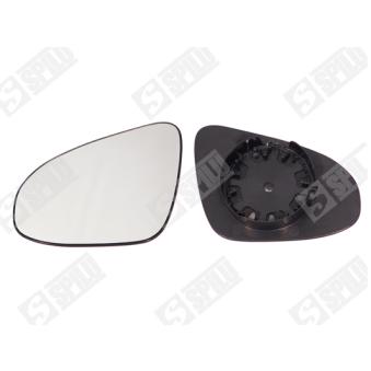 Verre de rétroviseur, rétroviseur extérieur SPILU [15011]
