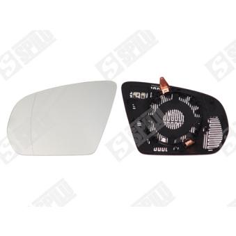 Verre de rétroviseur, rétroviseur extérieur SPILU [15063]