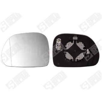 Verre de rétroviseur, rétroviseur extérieur SPILU 15085 pour FIAT 500L 1.6 D Multijet - 105cv