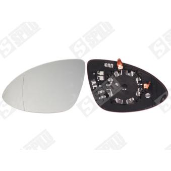 Verre de rétroviseur, rétroviseur extérieur SPILU 15145 pour AUDI A1 3.0 S Hybrid - 333cv