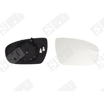 Verre de rétroviseur, rétroviseur extérieur SPILU 15285 pour HYUNDAI I20 1.2 - 84cv
