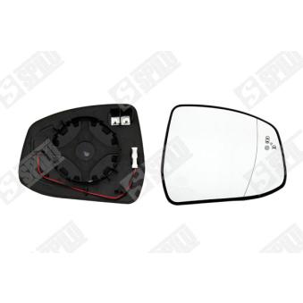 Verre de rétroviseur, rétroviseur extérieur SPILU [15394]