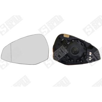 Verre de rétroviseur, rétroviseur extérieur SPILU 15422
