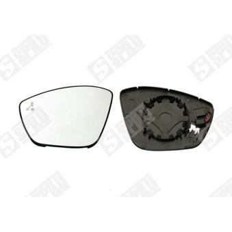 Verre de rétroviseur, rétroviseur extérieur SPILU [15576]