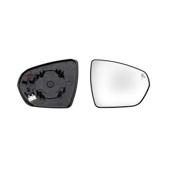 Verre de rétroviseur, rétroviseur extérieur SPILU [15688]