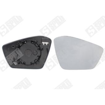 Verre de rétroviseur, rétroviseur extérieur SPILU [15764]