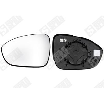 Verre de rétroviseur, rétroviseur extérieur SPILU 16057 pour KIA PRIDE 1,0 TCe 110 - 110cv