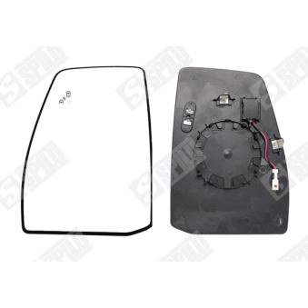 Verre de rétroviseur, rétroviseur extérieur SPILU 16129