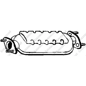 Catalyseur BOSAL OEM 3839080 Catalyseur BOSAL OEM 3839080