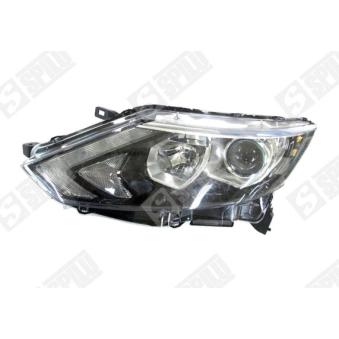 Projecteur principal SPILU 390443 pour NISSAN QASHQAI 1.6 dCi - 130cv