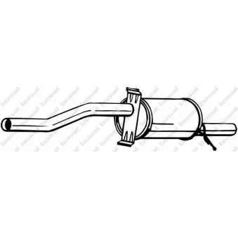 Silencieux arrière BOSAL OEM 200100919R