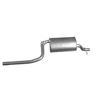 Silencieux central IZAWIT 17.251 pour FORD FOCUS 1.4 16V - 75cv