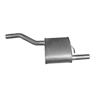 Silencieux arrière IZAWIT [17.373]