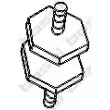BOSAL 255-049 - Bandes de caoutchouc, échappement