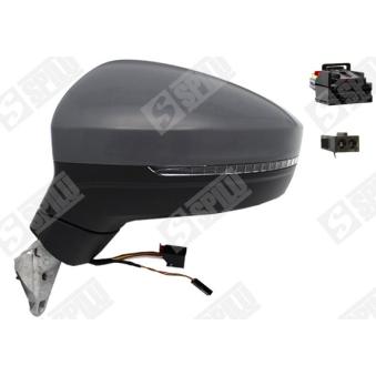 Rétroviseur extérieur SPILU 58267 pour VOLKSWAGEN TIGUAN 1.4 TSI - 150cv