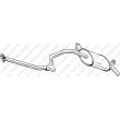 BOSAL 288-163 - Silencieux arrière