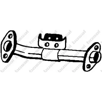 Tuyau d'échappement BOSAL 739-751