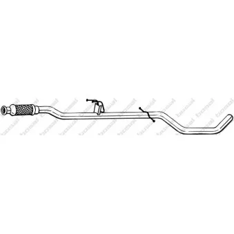 Tuyau d'échappement BOSAL 950-107