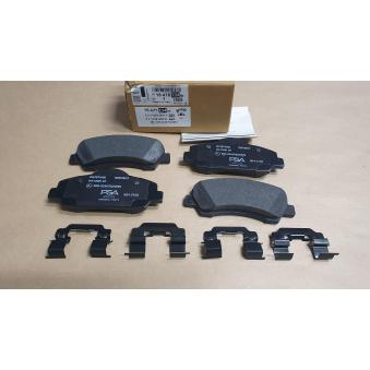 Jeu de 4 plaquettes de frein avant OE OEM 1647863480 Jeu de 4 plaquettes de frein avant OE OEM 1647863480