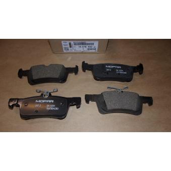 Jeu de 4 plaquettes de frein arrière OE OEM 1647875680